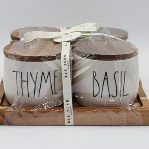 New Rae Dunn 4 Piece Spice Bowels